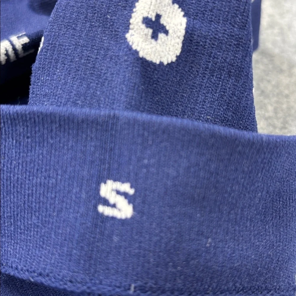 FIGS 100% Awesome compression blue white medical series  Patterned socks S